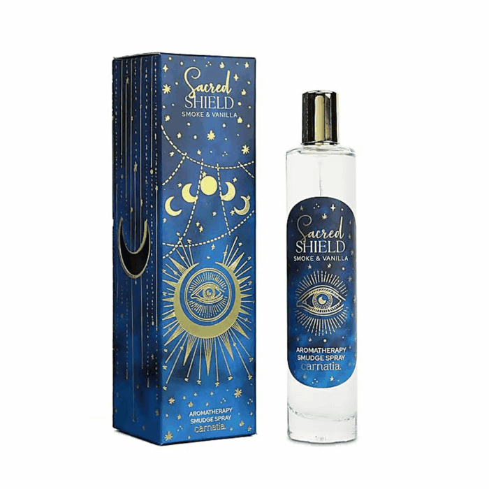 Posvátný štít (Sacred Shield) - kouř a vanilka - vonný sprej Carnatia Starry Spell