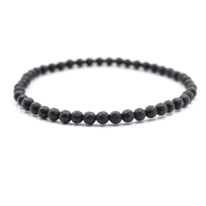Onyx - náramek fazetovaný kulička - matný