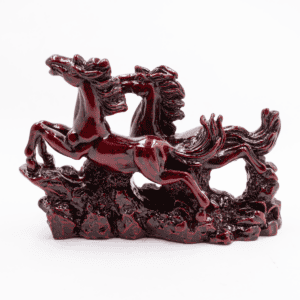 2 běžící koně - soška feng shui