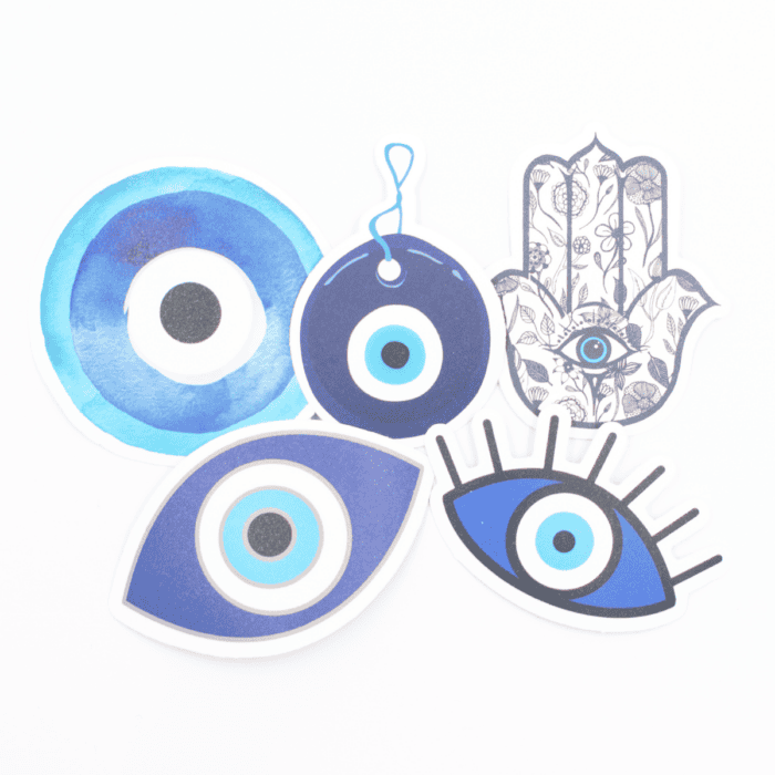 Alláhovo oko (Evil Eye) IV. - sada samolepek SAM70