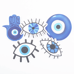 Alláhovo oko (Evil Eye) V. - sada samolepek SAM71