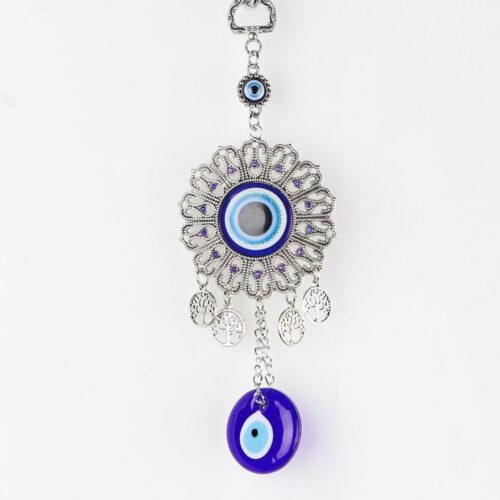 Alláhovo oko (Evil Eye) - Mandala - ochranný závěs ALO2