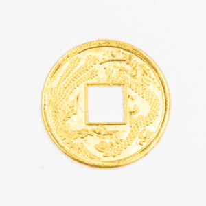 Čínská mince štěstí CMR3