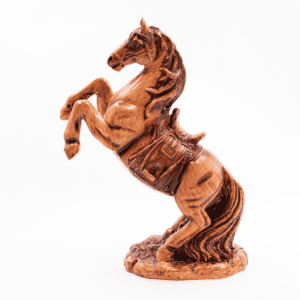 Vzpínající se kůň - soška feng shui DR33