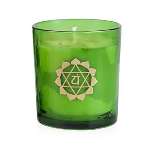 4. čakra - Anahata - Čakrová vonná svíčka