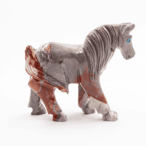 Kůň - soška - mastek - velká