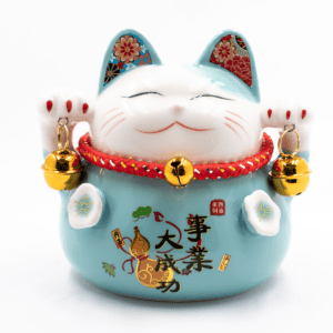 Maneki neko - mávající kočička - pokladnička - feng shui MAN6