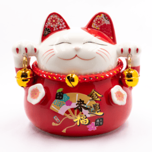 Maneki neko - mávající kočička - pokladnička - feng shui MAN7