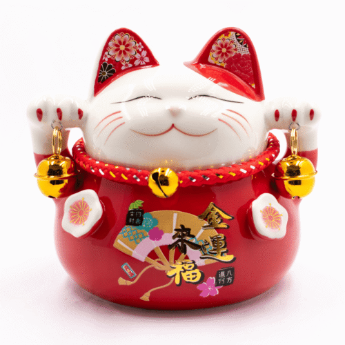Maneki neko - mávající kočička - pokladnička - feng shui MAN7