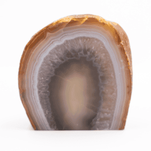 Achát - řez - přírodní