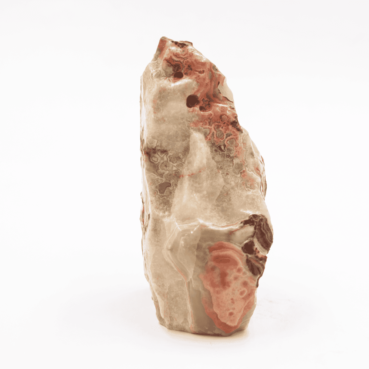 Aragonit - surový leštěný kámen AT41