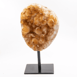 Citrín - drúza na podstavci C214