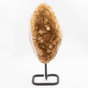 Citrín - drúza na podstavci C215
