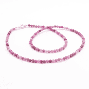 Rubín - náhrdelník fazetovaný kulička