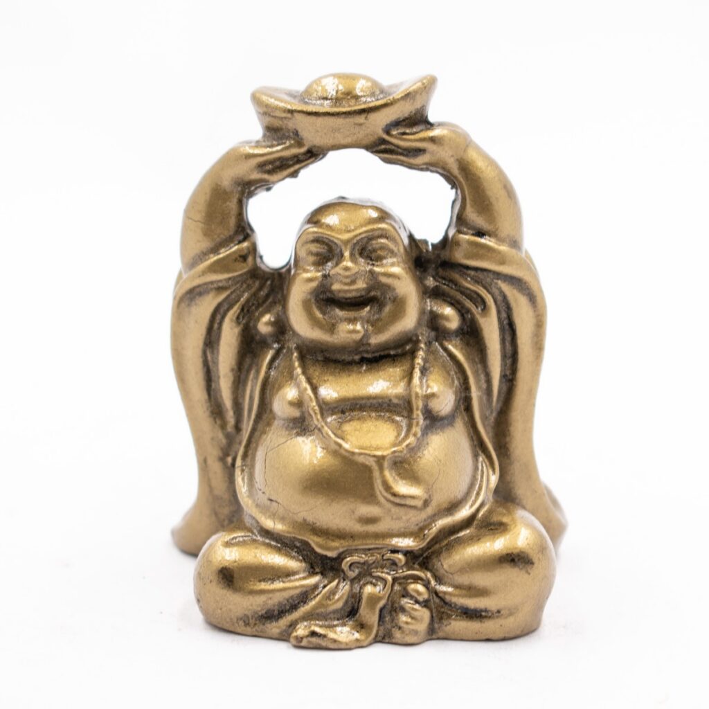 Buddha bohatství - soška Feng shui - VADA VAD755