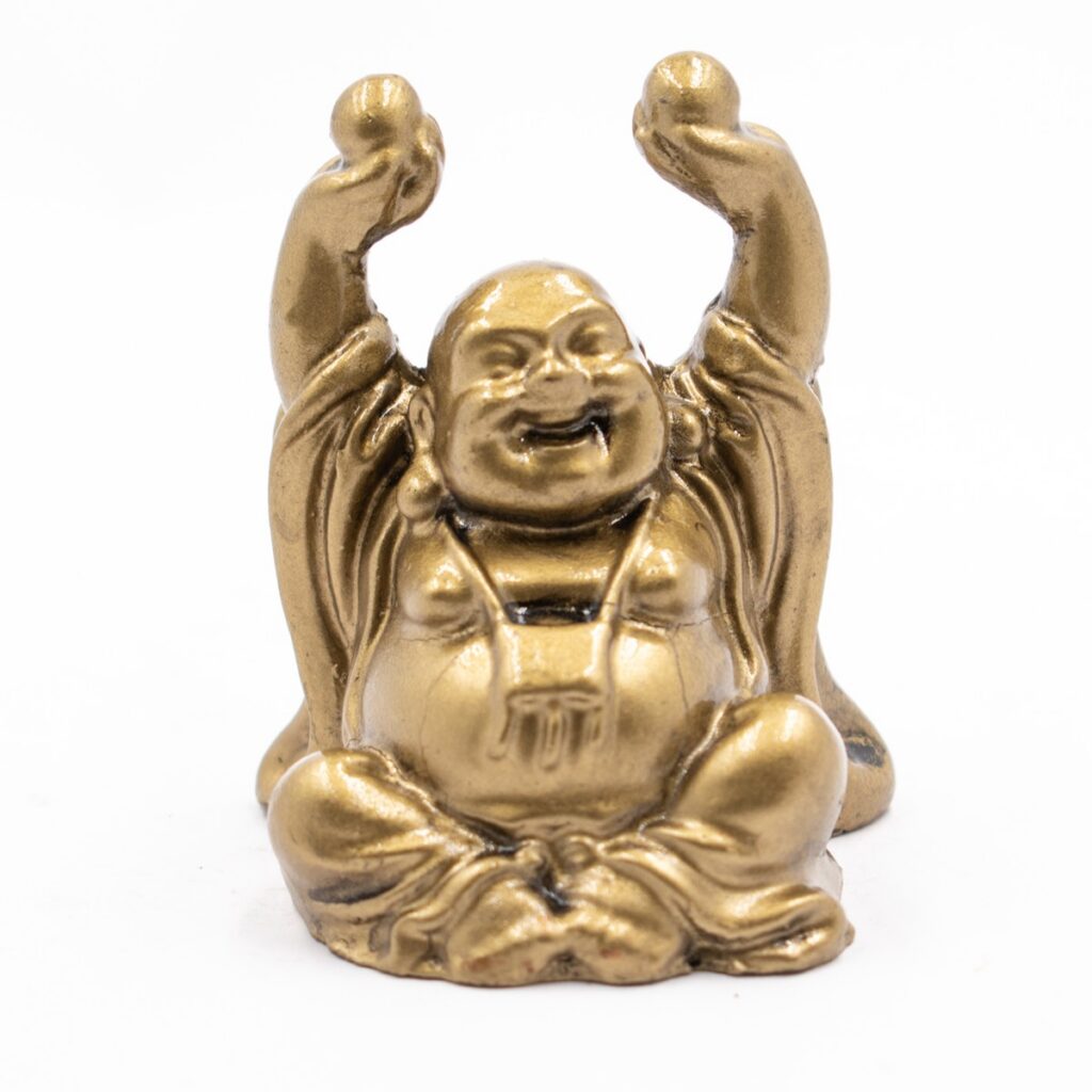 Buddha bohatství - soška Feng shui - VADA VAD756