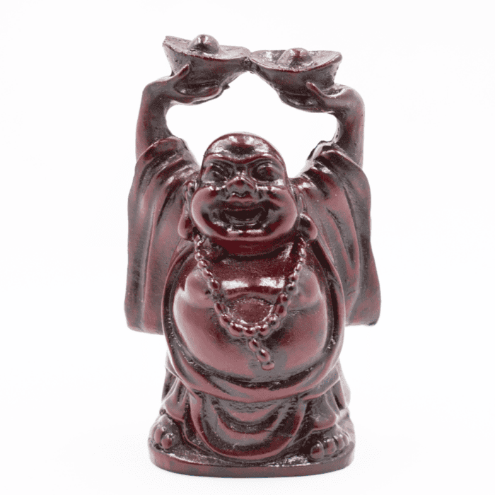Buddha bohatství s ingoty - soška Feng shui - VADA VAD760