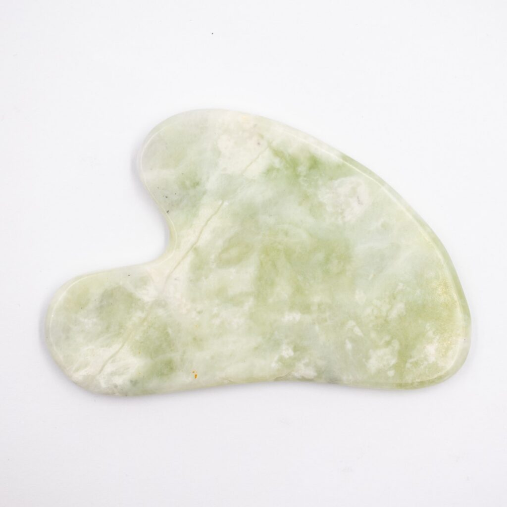 Jadeit - Gua Sha - masážní kámen - VADA VAD420