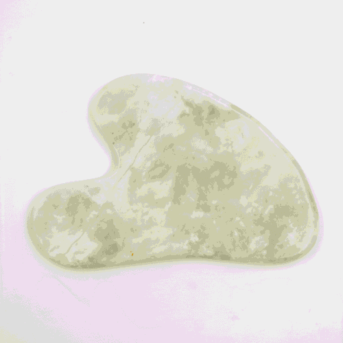 Jadeit - Gua Sha - masážní kámen - VADA VAD420