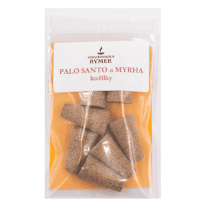 Palo santo a myrha - kužílky - vykuřovadlo