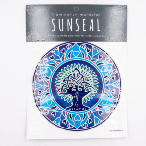 Země - mandala - samolepka na sklo - VADA VAD732