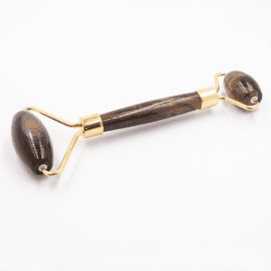 Tygří oko - Masážní váleček na obličej (Face roller) - zlatá barva - VADA VAD734