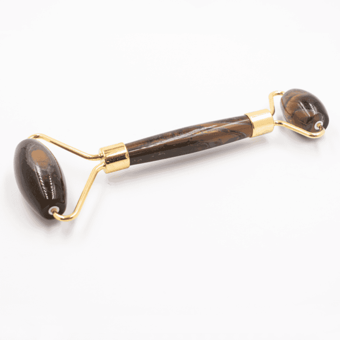 Tygří oko - Masážní váleček na obličej (Face roller) - zlatá barva - VADA VAD734
