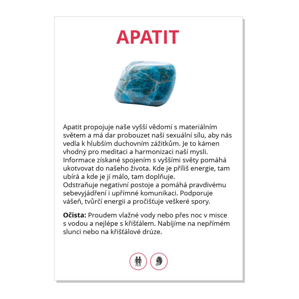 Apatit - kartička