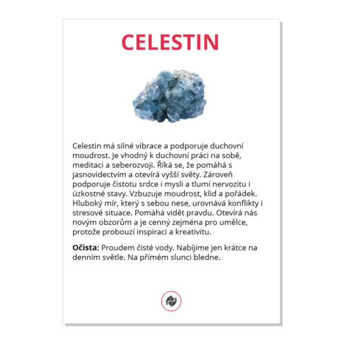 Celestin - kartička