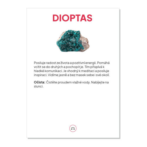 Dioptas - kartička