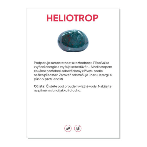 Heliotrop - kartička