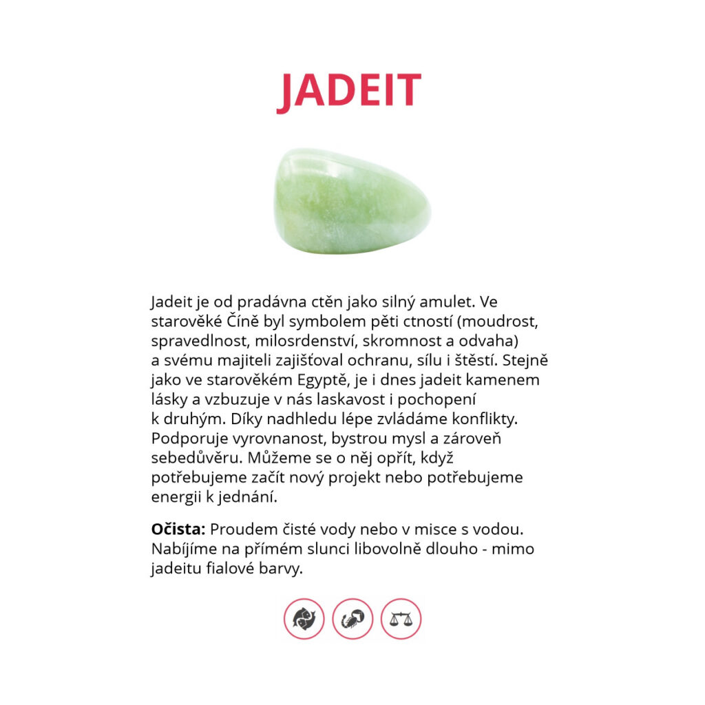 Jadeit - kartička
