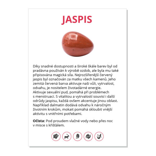 Jaspis - kartička