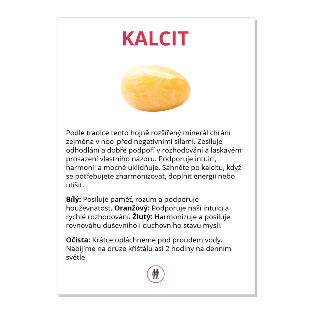 Kalcit - kartička