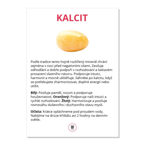 Kalcit - kartička
