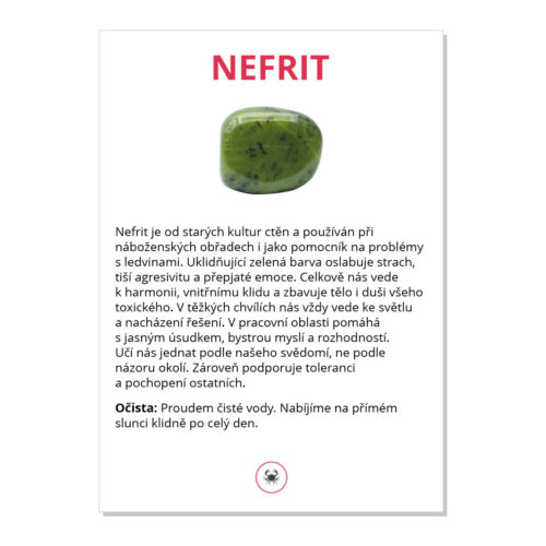 Nefrit - kartička