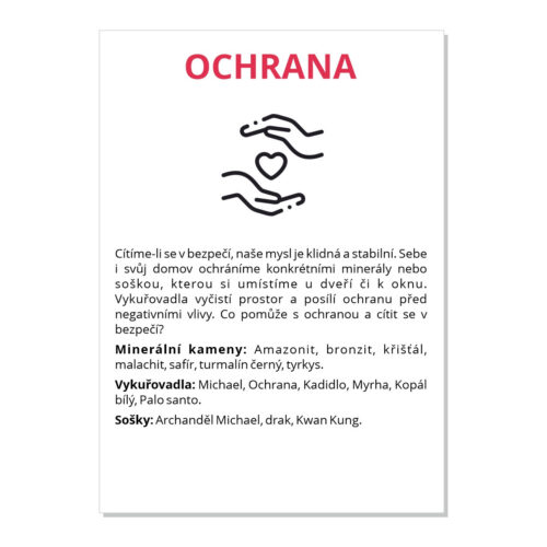 Ochrana - kartička