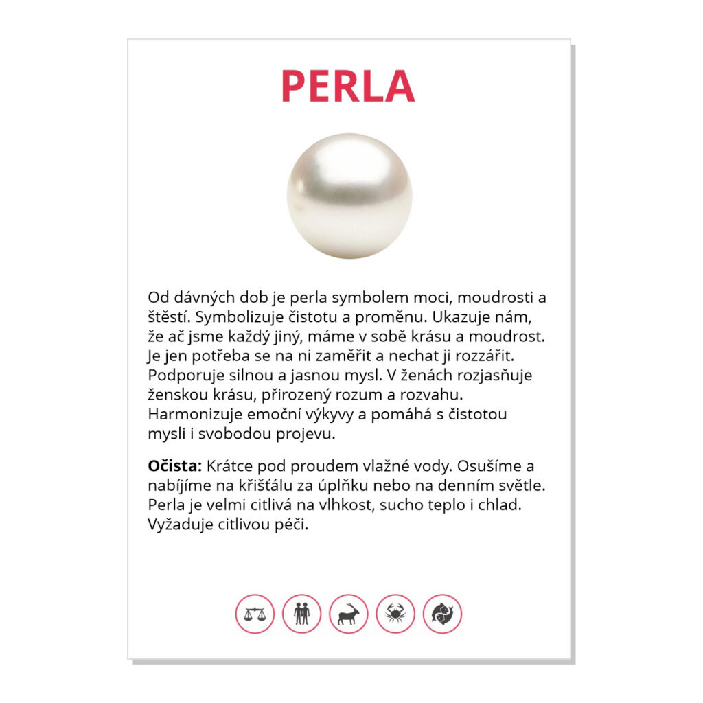 Perla - kartička