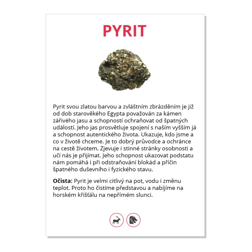 Pyrit - kartička