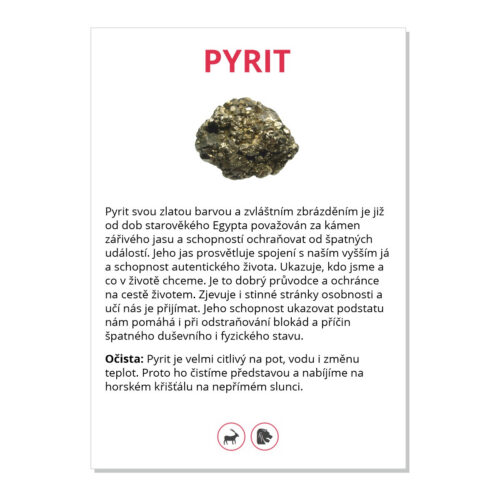 Pyrit - kartička