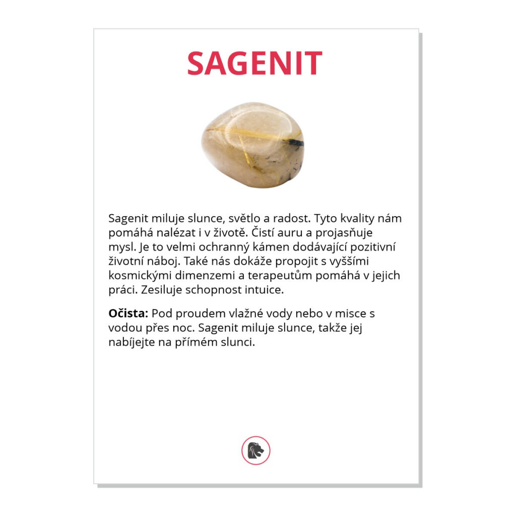 Sagenit - kartička