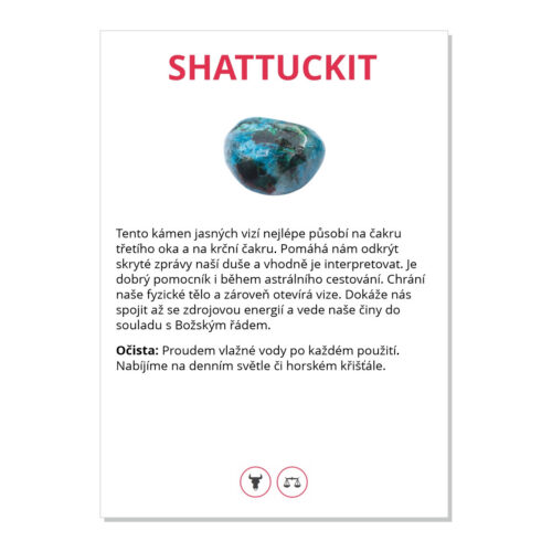 Shattuckit - kartička