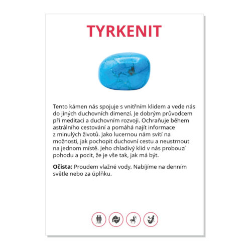 Tyrkenit - kartička