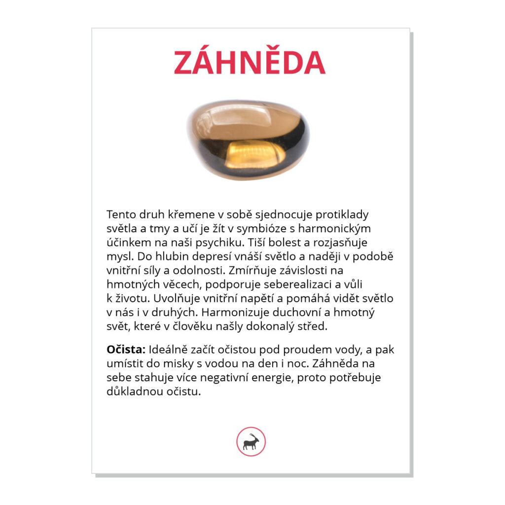 Záhněda - kartička